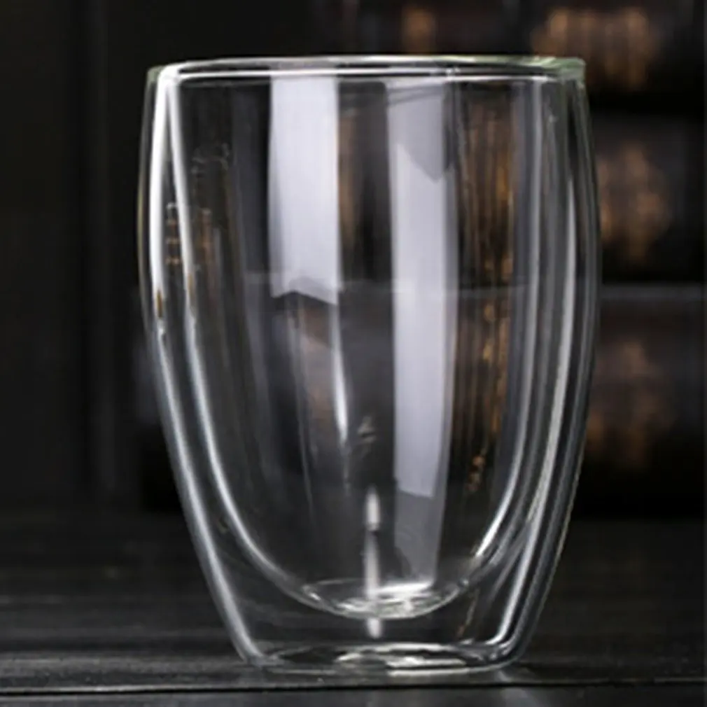 Термостойкие двухслойные изолированные стеклянные кружки для эспрессо латте кофейные стеклянные es/виски/кофейная чашка/чайная кружка