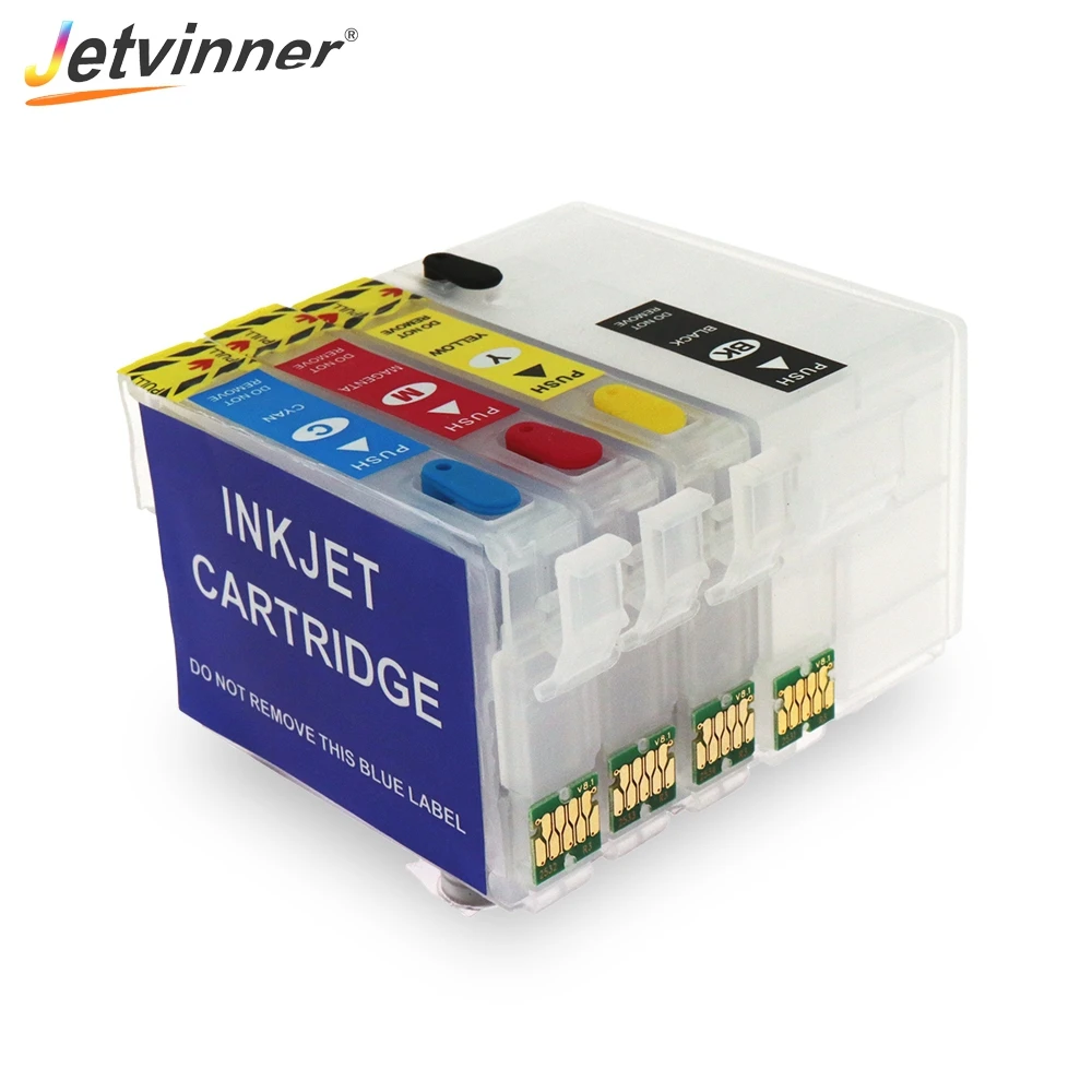 Cartucho de Tinta Recarregável para Epson Impressoras com Chips Arc T2711 27xl Workforce Wf7110 Wf7610 Wf7620 Wf3620 Wf3820 3640d 7110dtw - Imagem 6