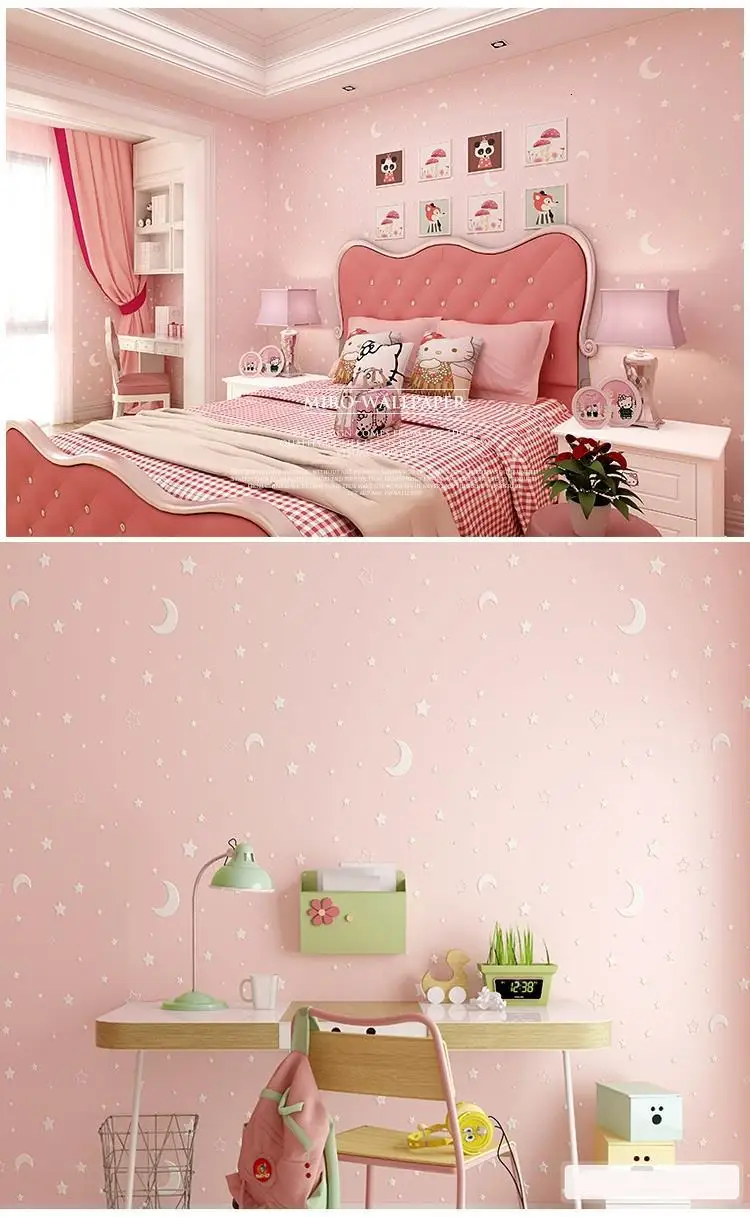 Quarto Papeis Adhesif Para для детской комнаты, спальни, настенная бумага, настенная бумага, контактная бумага, Papel De Parede Infantil Papier Peint, настенная бумага