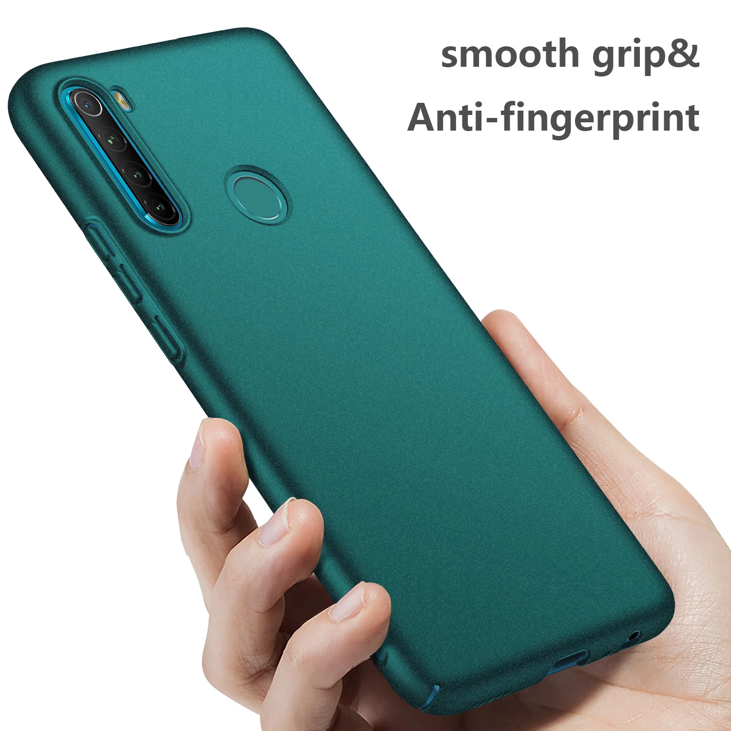 Чехол для Xiaomi Redmi Note 8T Высококачественный жесткий Тонкий матовый защитный