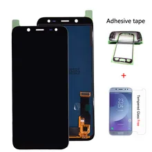 J600 ЖК-экран для samsung Galaxy J6 J600 J600F J600G J600Y ЖК-дисплей кодирующий преобразователь сенсорного экрана в сборе