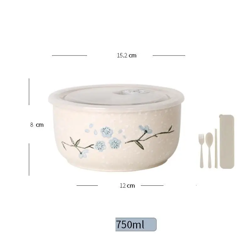 Рисовое мороженое Cuenco Cocina лапша Корейская Vajilla Ramen сервировка кокосовое фруктовое керамическое суп Кухня Обеденный бар керамическая чаша