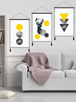 

Nordic Funny Tapestry Aesthetic Blanket Macrame Curtain Macrame Curtain Wallcarpet Tree Wandteppich House Decoration AC50TA