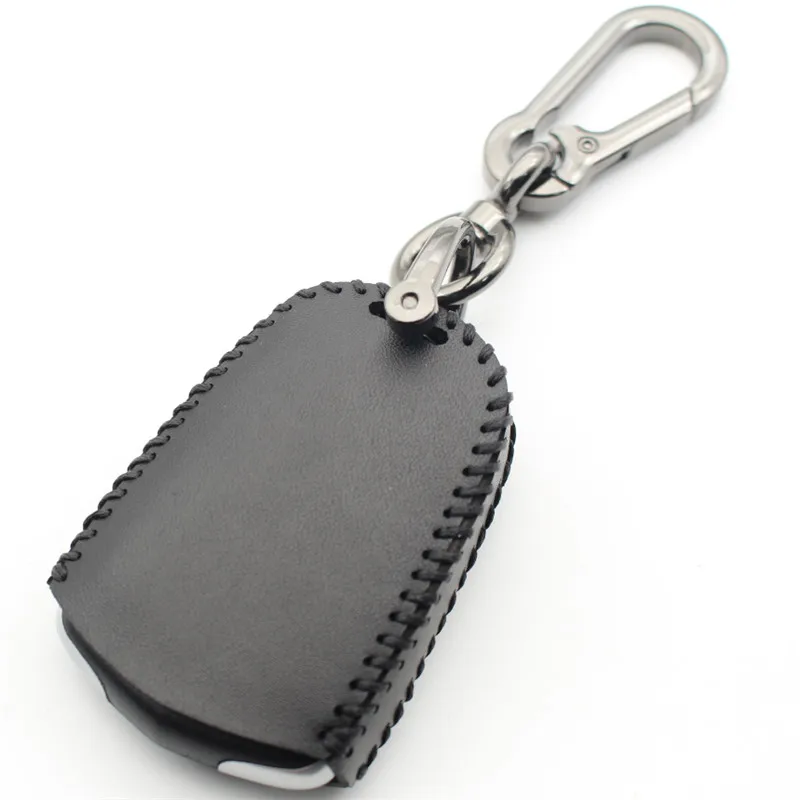 XIEAILI натуральная кожа 5 Кнопка Smart Key защитный чехол для Cadillac ATS/CT6/CTS/SRX/XT5/XTS S426