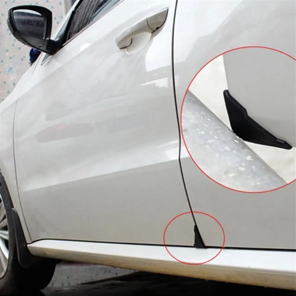 

2pcs/set Silicone Car Door 90 Degree Angle Corner Cover Crash Bumper Protection Scratch Car Anti-Scratch Auto Protector Cra T6E7