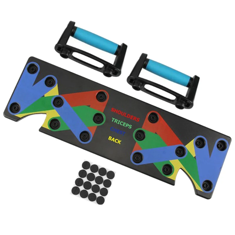

9-In-1 Push-Up Shelf System Push-Up Bracket Comprehensive Fitness Exercise Equipment Exercise Push-Ups Stand Fully Training Gym