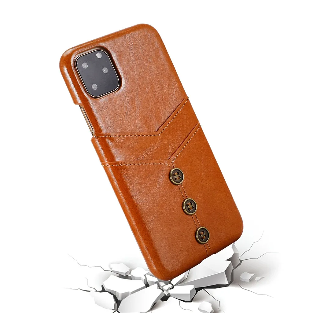 Многофункциональный кожаный чехол, защитный чехол для iphone 11 Pro 5,8 дюймов, мягкий кожаный чехол s для iphone 11 Pro Max