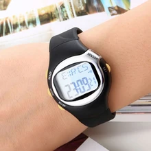 Спортивные часы унисекс Упражнение монитор сердечного ритма черный гаджет калорий наружное измерение беговое устройство