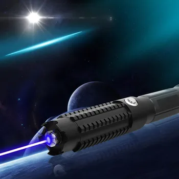 

QIYING Professional Military Grade Laser Pointer Ultra Powerful 30000mW 450nm Blue with Safety Lock For Sale
