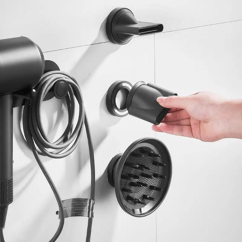 Настенный держатель фен Storgae полка для ванной комнаты Dyson Supersonic R9CD