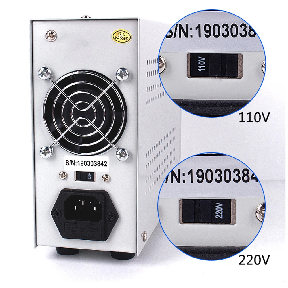 60V2A Регулируемый источник питания лаборатория/ноутбук/телефон переключатель обслуживания источник питания регуляторы напряжения