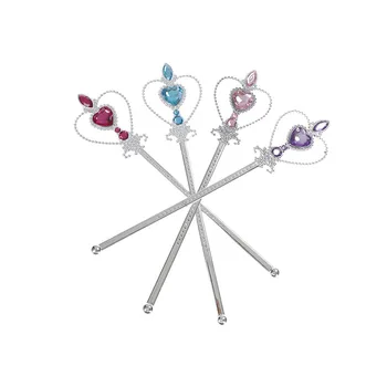 

1 set Crystal Girls Tiara Crown Princess Crown + Magic Wand Girls Hair Accessories