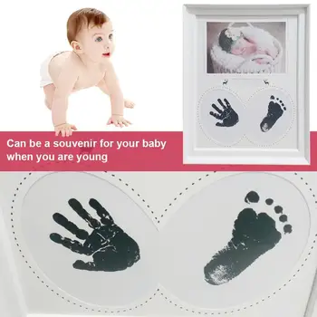 

Baby Handprint Footprint Imprint Baby Items Baby Print Non-Toxic Souvenirs Casting Newborn Footprint Ink Pad Infant Clay Gifts