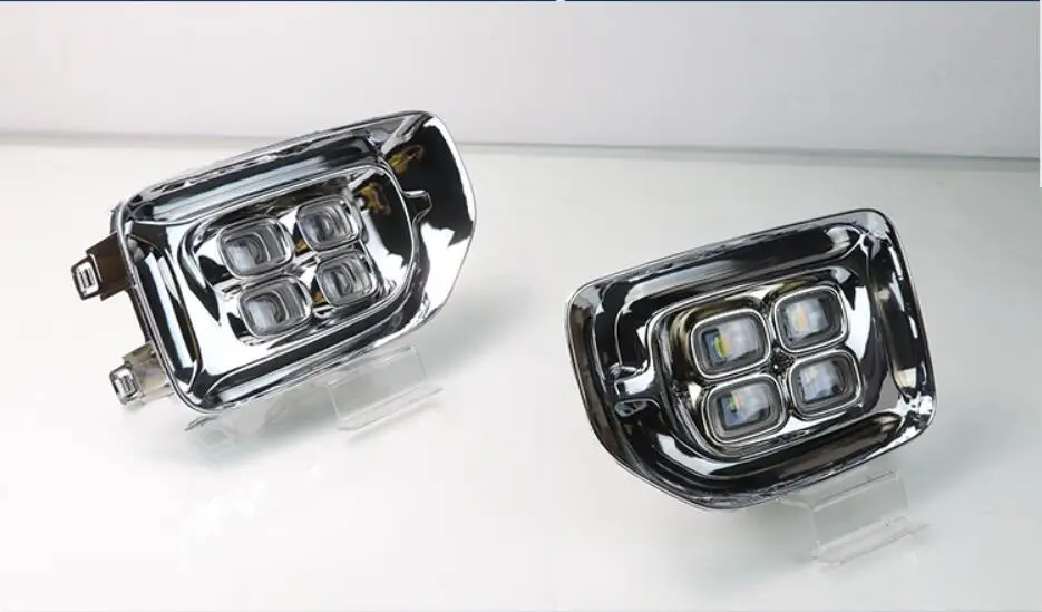 Автомобильный Стайлинг для~ 2019y Kia sportager дневного света(Бесплатный Подарочный переключатель) светодиодный Автомобильный аксессуары daylamp KIA sportage R противотуманная фара