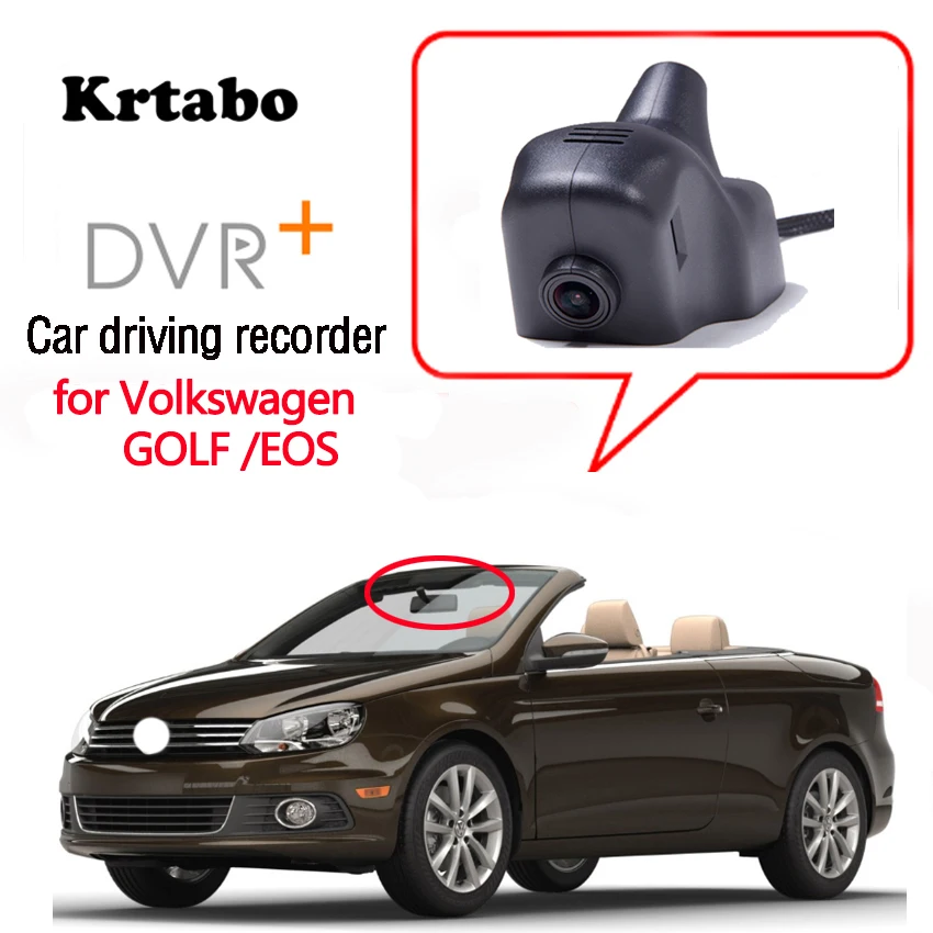 

For Volkswagen GOLF EOS High match Car DVR Driving Video Recorder Mini Control APP Wifi Camera FHD 1080P Registrator Dash Cam HD