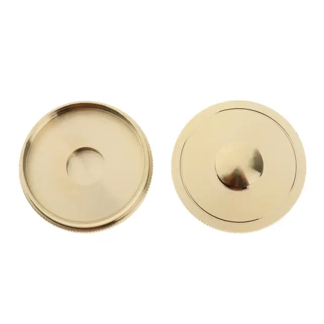 4 Pieces French Horn Bass Cylinder Lower Cover Caps French Horn DIY Accs