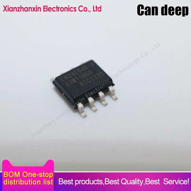 5PCS/LOT FM24C04B-GTR SOIC-8 4Kbit The I2C interface 5 v FRAM/storage 24C04B 24C04 | Электроника