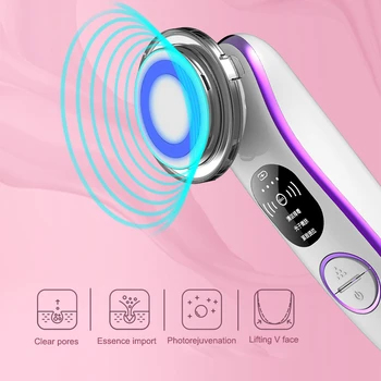 

LED Light Beauty Device Beauty Special Ion Color Light Cleansing Facial Massage Beauty Neck Beauty Photon Skin Rejuvenation
