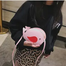 Новая детская мини-сумка с животными для маленьких девочек, детская сумка через плечо, сумка-мессенджер, кошелек