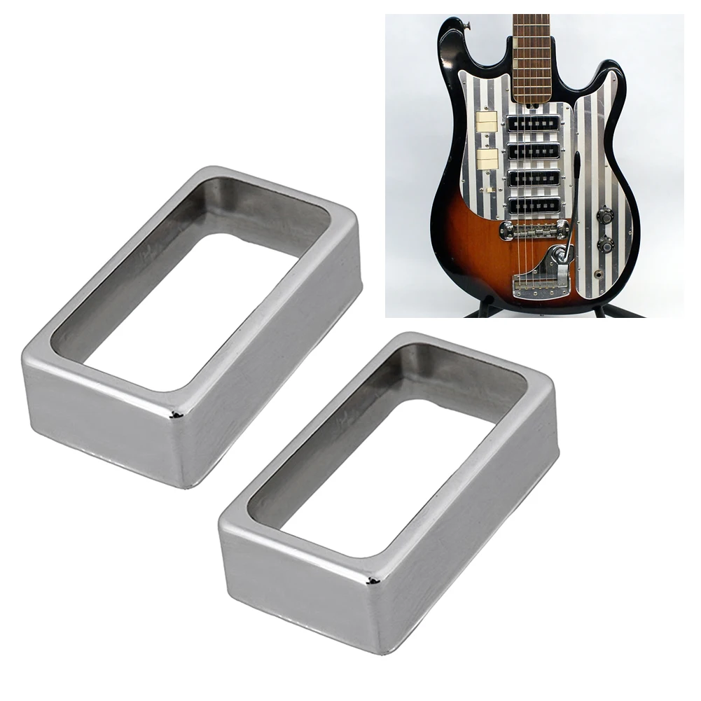 2pcs/pack Guitar Pickup Cover Accessory Case 50mm 52mm Pole Spacing
