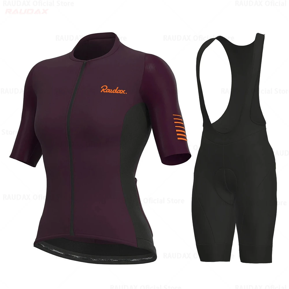 Women Cycling Clothing Raudax Ropa Ciclismo Mujer Short Sleeve Cycling Jersey Mtb Bike Uniforme Maillot Ciclismo Triathlon cycling jersey cycling shirt