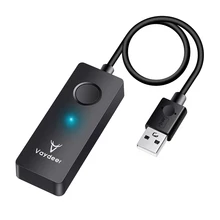 Vaydeer mouse jiggler porta usb drive-free com interruptor simular o movimento do mouse para evitar que o computador entre no sono