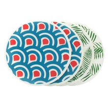 4 шт. силиконовые чашки Coaster Pad скольжения изоляционная прокладка