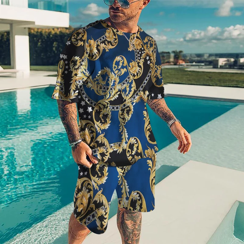 T-Shirt for Mens 3D Printing Crew Neck Short Sleeve Tee Set Summer Oversized t shirt Men Tracksuit 2 Piece Set Suit XXS-6XL Tee T-Shirt for Mens 3D Printing Crew Neck Short Sleeve Tee Set Summer Oversized t shirt Men Tracksuit 2 Piece Set Suit XXS-6XL Tee