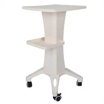 

Desktop Salon Trolley Instrument Tray Rolling Cart Wheel Stand Set ZL