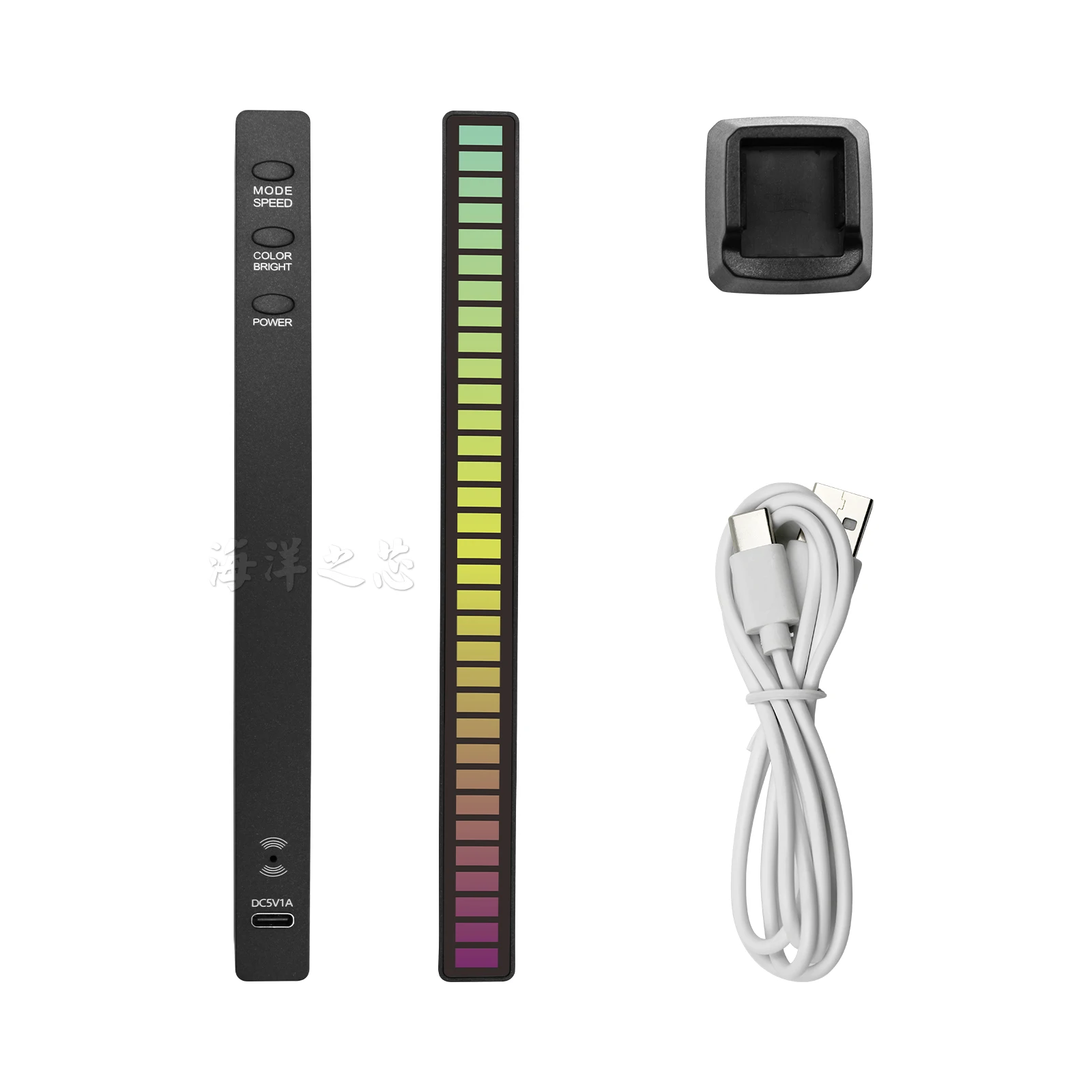 RGB-управление звуком светодиодная подсветка управление через приложение пикап