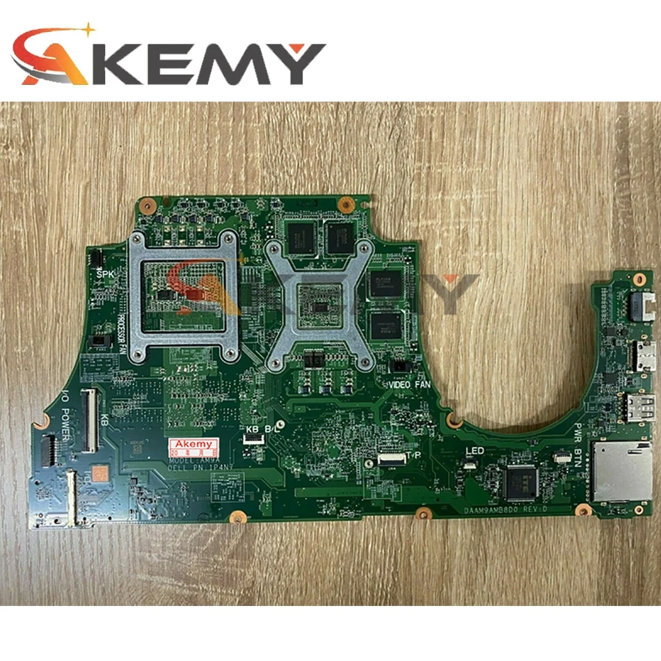 US $196.83 100 working 0NXYWD CN0NXYWD for dell Inspiron 15 7559 laptop motherboard DAAM9AMB8D0 mainboard with i56300HQ CPU  960M GPU