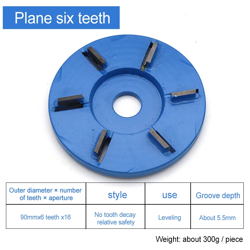 Plane six teeth Деревообрабатывающее лезвие, резьба по дереву, журнальный столик, чайный столик, шестигранное лезвие, нож для резьбы, угловая шлифовальная лопатка, шлифовальная пятиточечная Лопата - Абразивные частицы: Plane six teeth