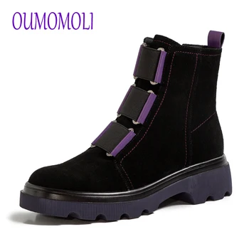 

size 34-40 Platform Boots Women Chunky Motorcycle Boots for Women Ankle Boots for Women Dames woman boots V263