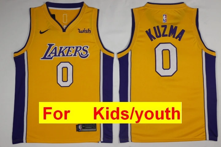 Бежевый LeBron James Lonzo Ball Кайл Kuzma Brandon Ingram Kobe Bryant баскетбольные майки - Цвет: Бежевый