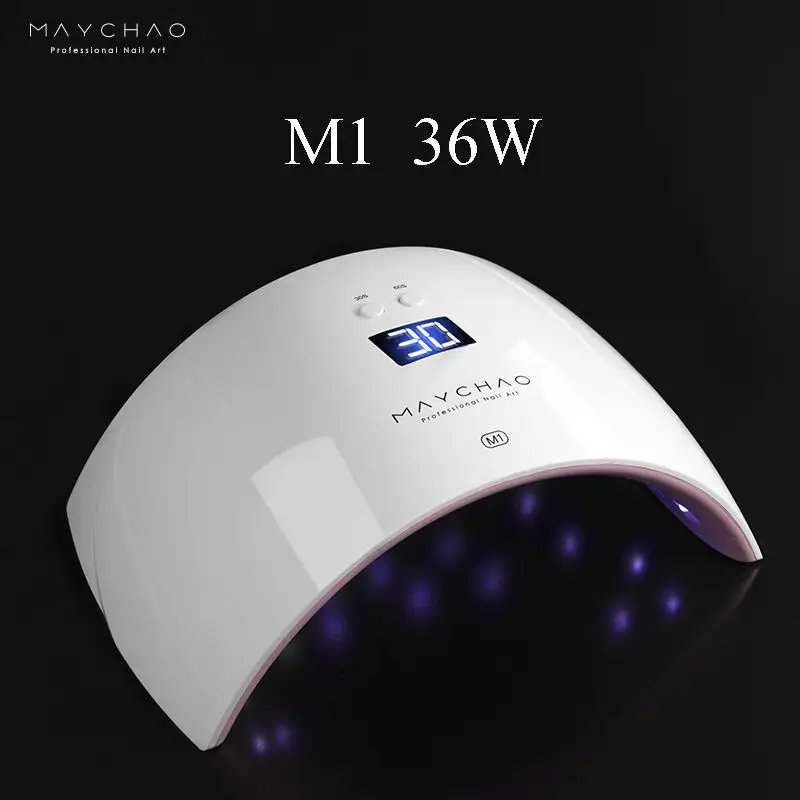 MAYCHAO M1 36 Вт наборы для ногтей с УФ-лампой Сушилка для ногтей для УФ-геля светодиодный аппарат для ногтей с инфракрасным датчиком и таймером