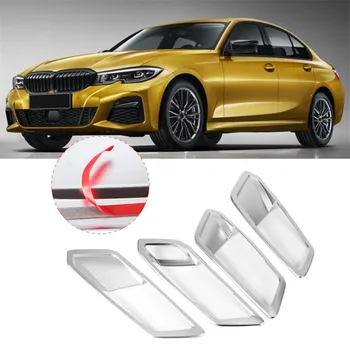 

For BMW 3 Series G20 G28 325 2020 Accessories Car Inner Door Handle Trim Frame Cover ABS Chrome Mouldings Car Styling Decoration