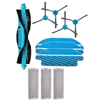 

Robot Vacuum Cleaner Main Brush Side Brush Mop Cloth Filter Kit for Conga 3490 Vacuum Cleaner Parts Home Cleaning Accessories Du