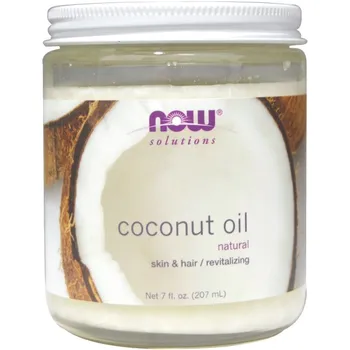 

Now Foods, Coconut Oil, Natural, 7 fl oz (207 ml)