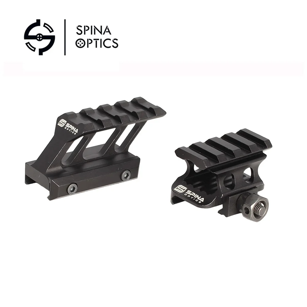 1 шт. 2 стиля Riser mount база для рейки Lightweigh 4 слота 20 мм Picatinny Weaver Rail адаптер для прицелов red dot лазеры