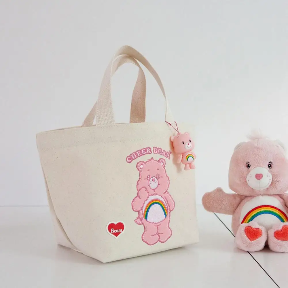 INS nuevo bordado oso perro caminando bolsa bolso conveniente bolsa de mascotas lindo gato y perro bolso de lona bolso para salir