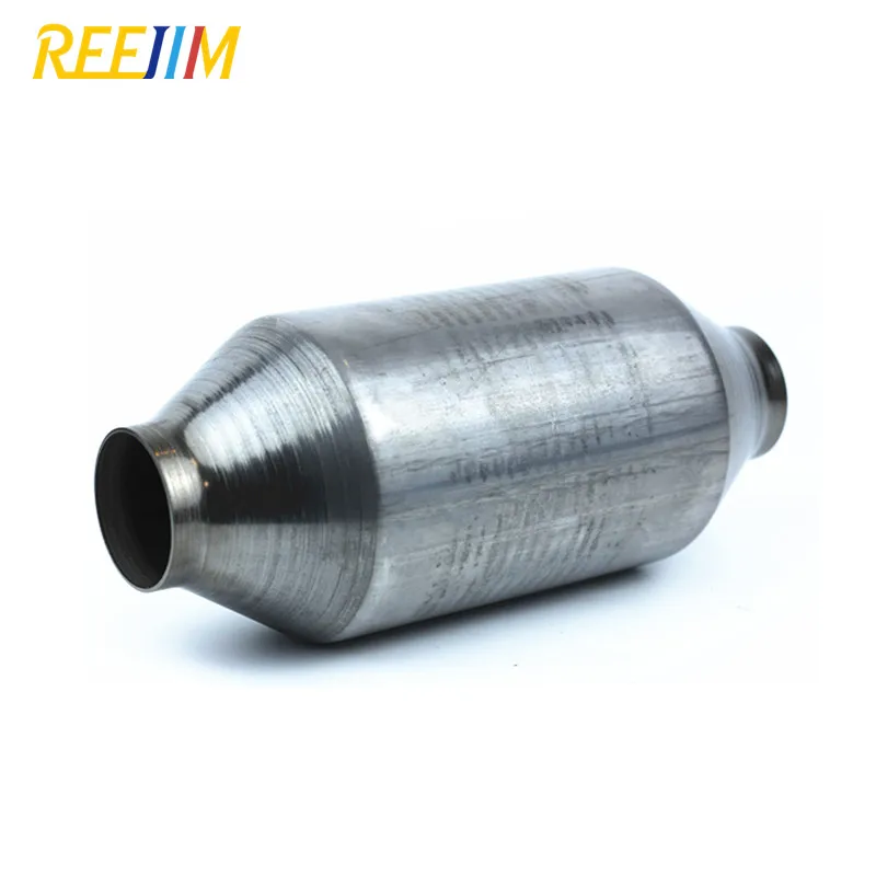 2'' Round Stainless Steel Universal Catalytic Converter 400 Cells High