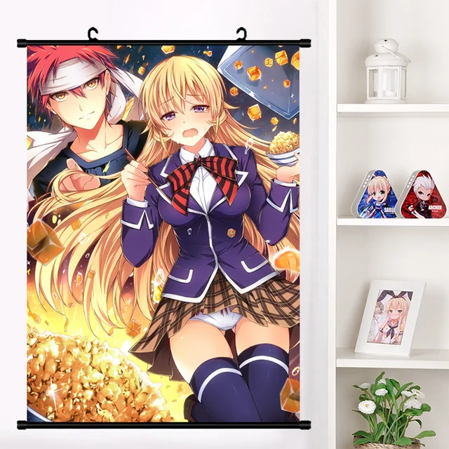  Shokugeki No Soma Sōma Yukihira Food Wars: Shokugeki No Soma  Metal Tin Sign Vintage Wall Art Decoration Living Room Bathroom Kitchen  Movie Poster Decor 8 * 12 Inches : Home & Kitchen