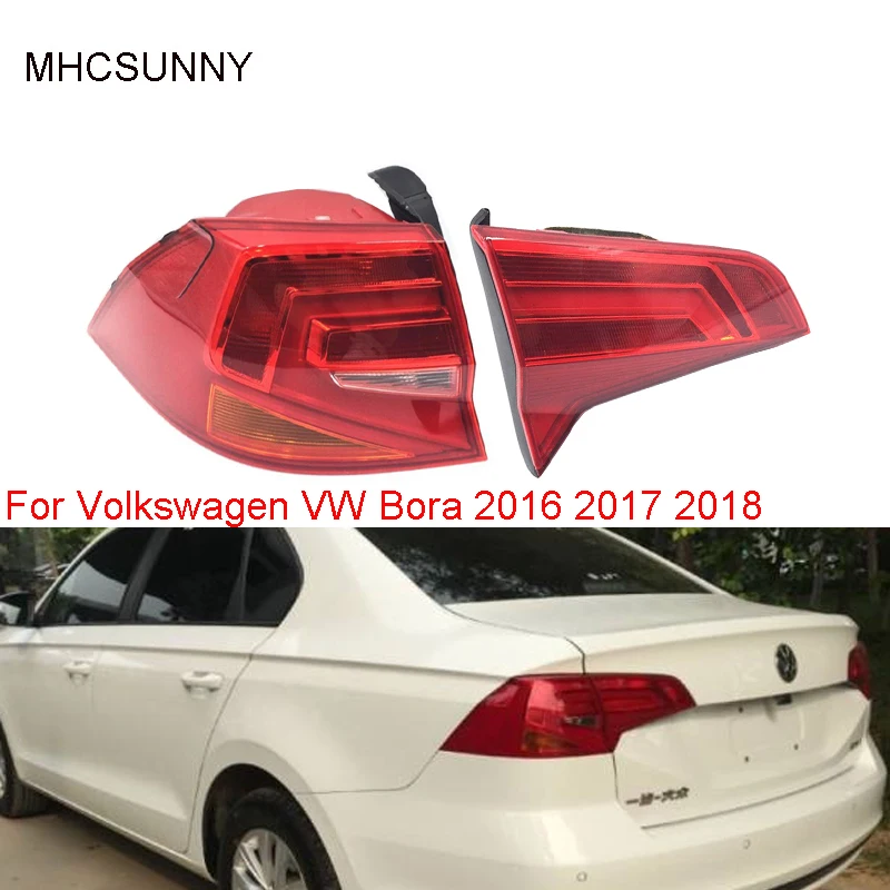 

Tail Light For Volkswagen Bora 2016 2017 2018 Car Light Assembly Turning Signal Brake Lamp Warning Bumper Light Bulb/No Bulb