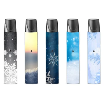 

5 Patterns Fashion Ultra-thin Stereo Snowflake Printing PVC Cover Case Film Stickers For Relx E Cigarette Vape Accessories