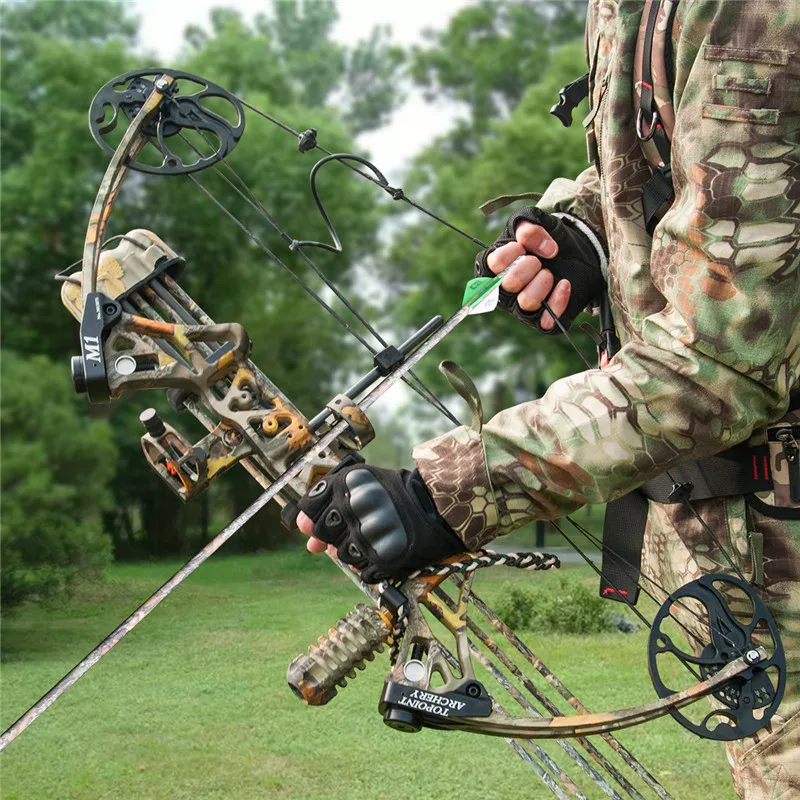 US $257.40 M1Archery Compound Bow M1 Compound Bow IBO LIMBS For Hunting Shooting Camping Equipmen High Quality Material Composite Bow Field
