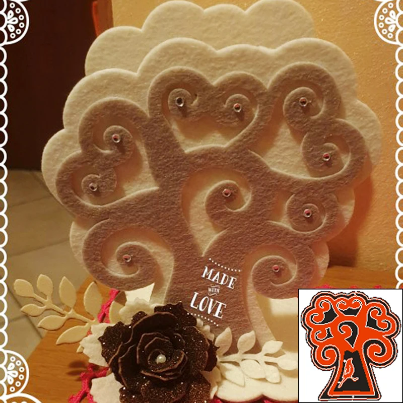 

Cutting Dies Cut Die New Design Craft Christmas Tree Cutting Dies Decoration Scrapbooking Album Paper Card Embossing Die Cuts