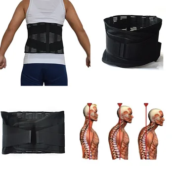 

Orthopedic Back Support Belt Men Women Corset Back Support Belt Faja Lumbar Support Belt Back Pain Medical Belt Size S-XXXL Y015