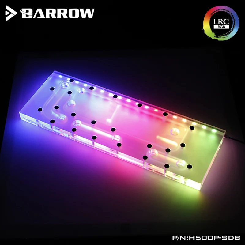 Barrow H500P SDB доски для охлаждения Master чехол Intel CPU Water Block & Single GPU