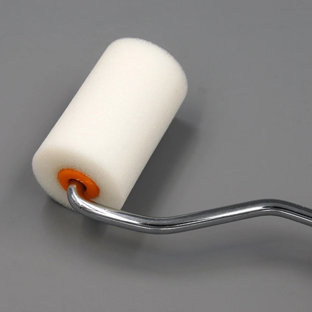 Rodillo de pintura pequeño de 240mm, Mini rodillo de pintura, suministros de pintura para la casa, cubiertas de rodillos de pintura, marco de rodillo