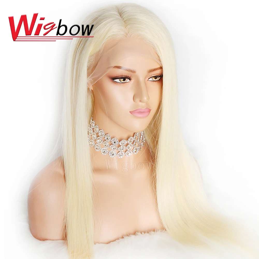 Волосы Wigbow OneCut 613 блонд бразильские Прямые предварительно выщипанные с ребенком
